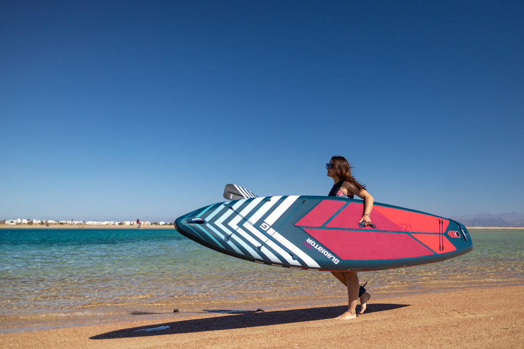 Gladiator Pro 12'6 S Touring Paddleboard Beach Picture