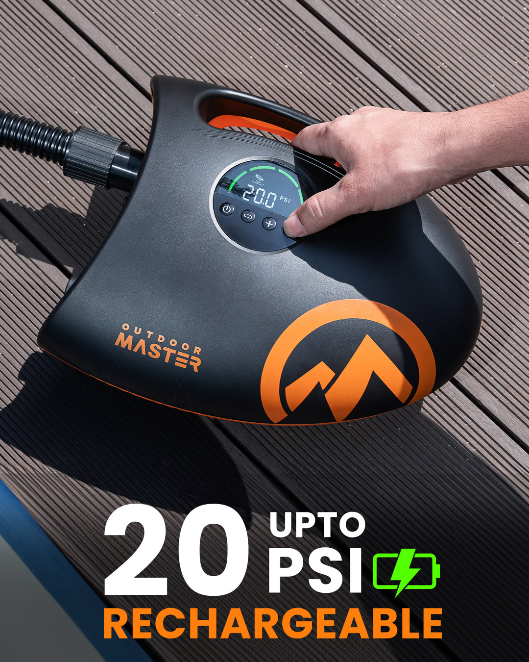 Outdoor Master Shark 2s - Electric SUP Pump