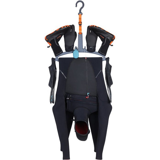 C-Monsta Wetsuit Hanger with Wetsuit, Boots and Gloves