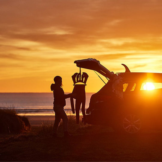 C-Monsta Wetsuit Hanger Sunset Photo