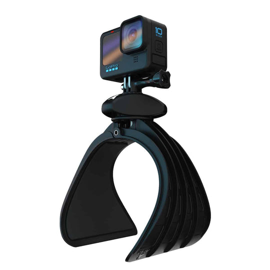 Flymount Aero-130 Ultralight Wing Camera Mount with GoPro Attached