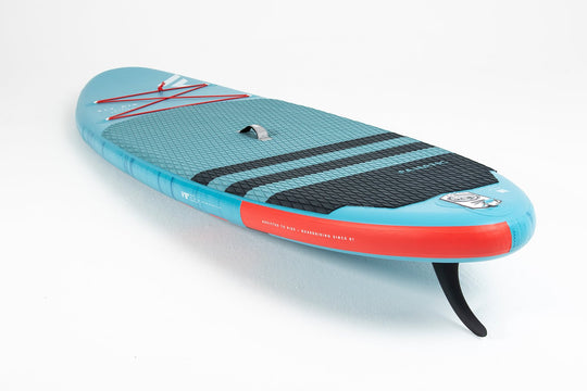 Fanatic Fly Air 10'8 Paddleboard in Blue Tail View