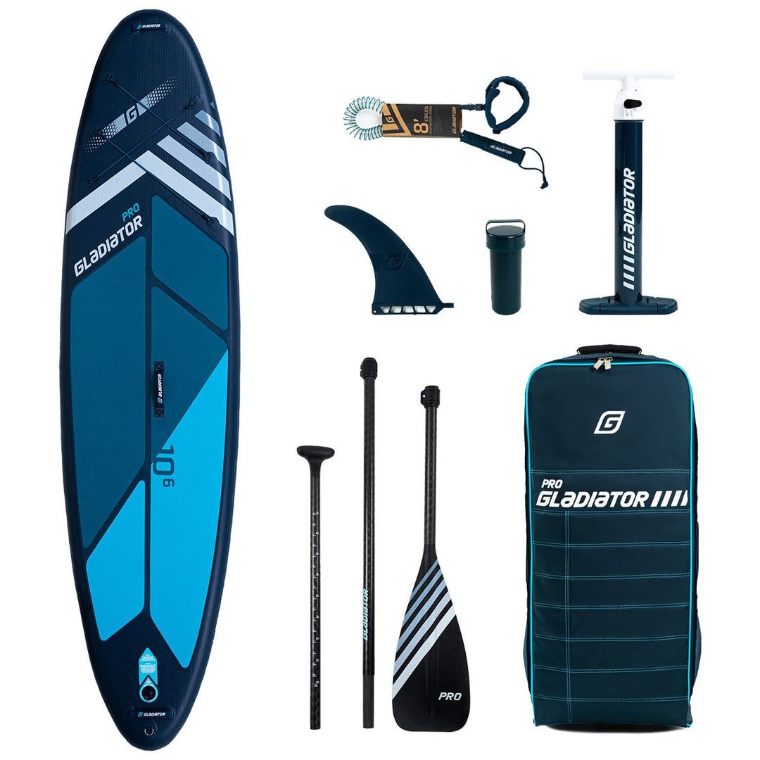 Gladiator Pro 10'6 Paddleboard Package