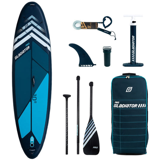 Gladiator Pro 10'8 Paddleboard Package