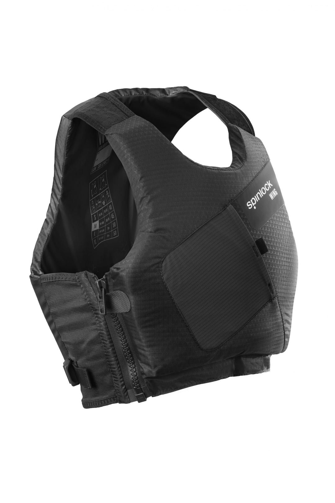 Spinlock Wing PFD 50N Buoyancy Aid in Black