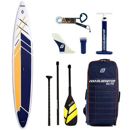 Gladiator Elite Sport Race 14' Paddleboard Package