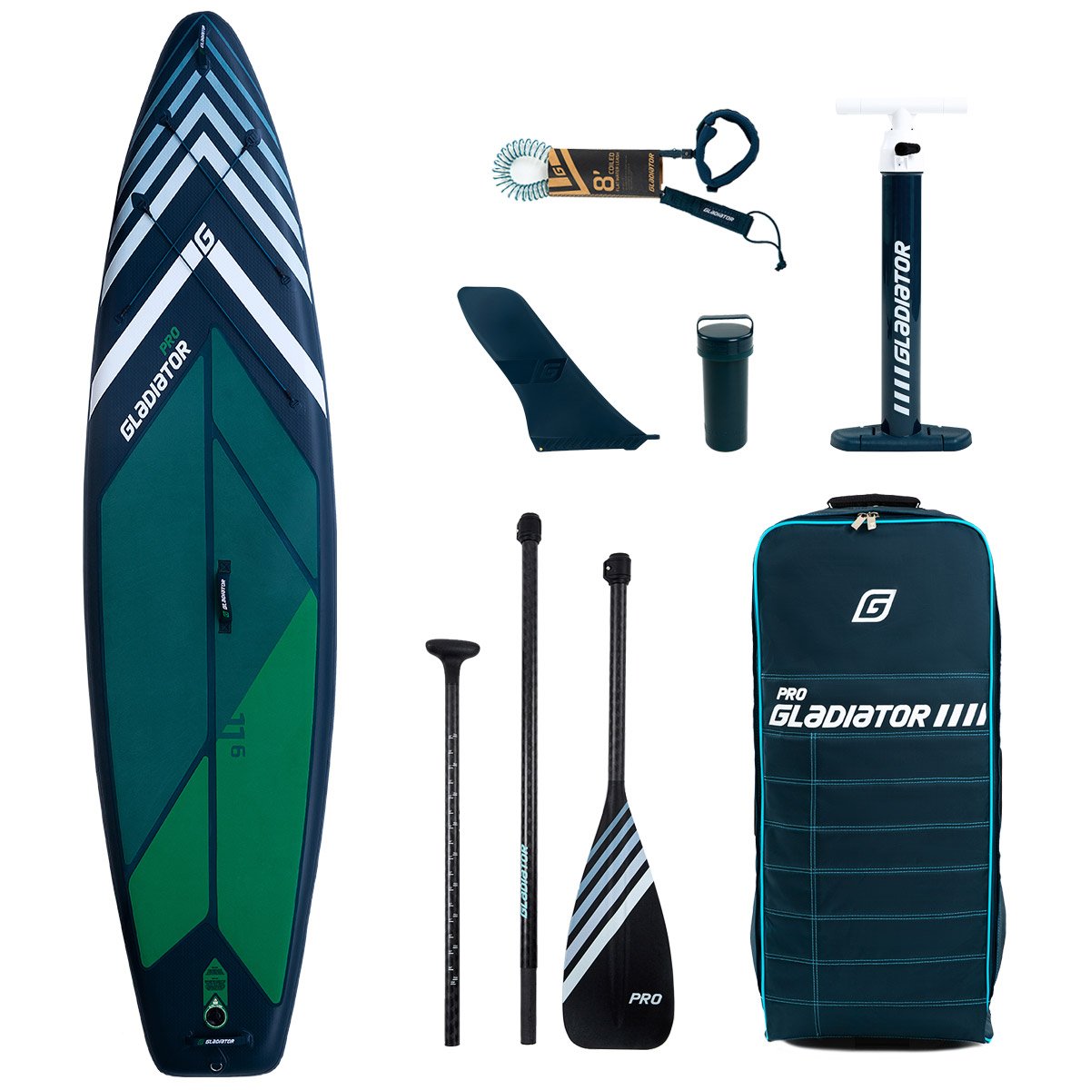 Gladiator Pro 11'6 Paddleboard Package