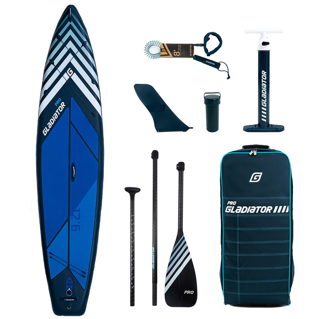 Gladiator Pro 12'6 Wide Touring Paddleboard Package