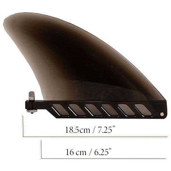 Size Guide For Grey 4.6" US Box Flexi SUP Fin