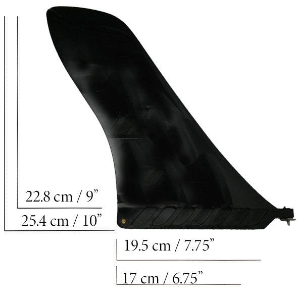 Size Guide For Paddleboard Touring Fin